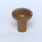Knob style M 35mm walnut lacquered wooden knob